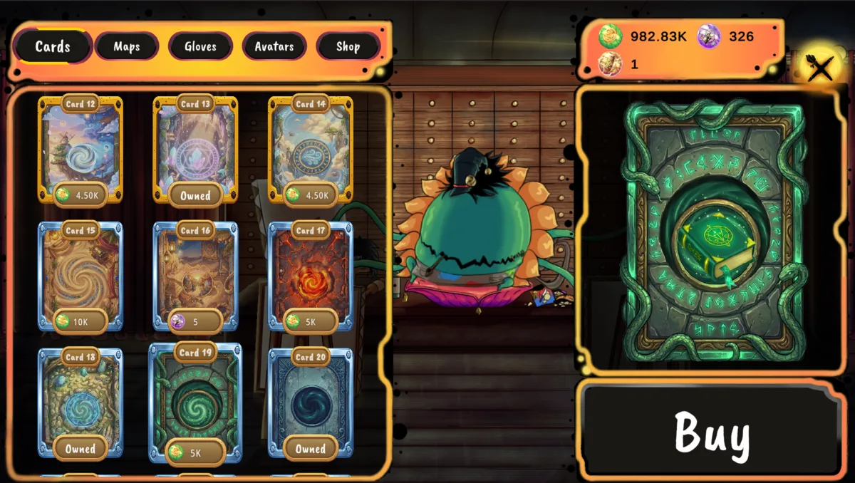 Shop — Card Skins